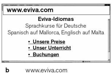 7. Sie möchten Deutsch in Deutschland lernen. Wo finden Sie Informationen?